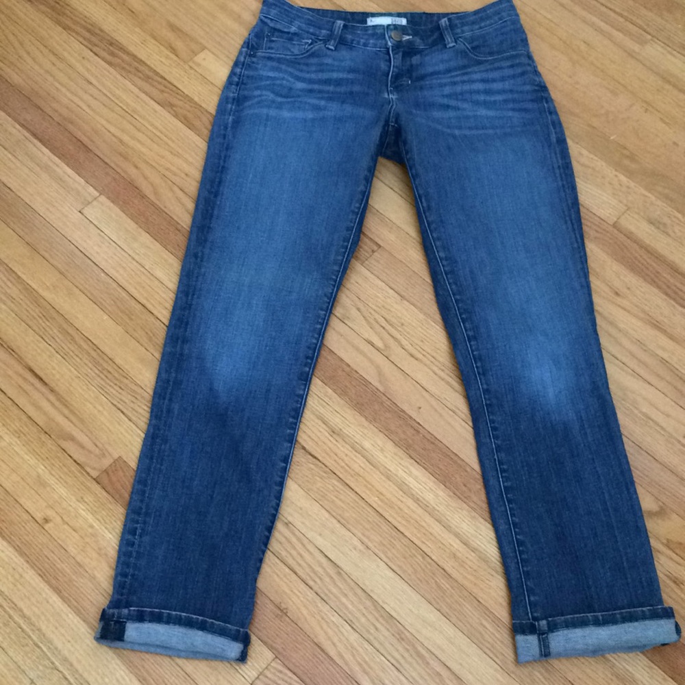 David Khan "Lana cuff cropped" jeans